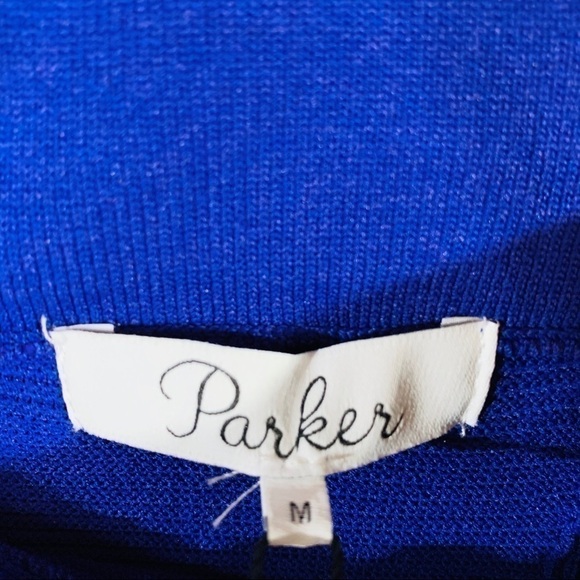 Parker NWT Purple Zipper Bodycon Mini Skirt - Picture 6 of 7